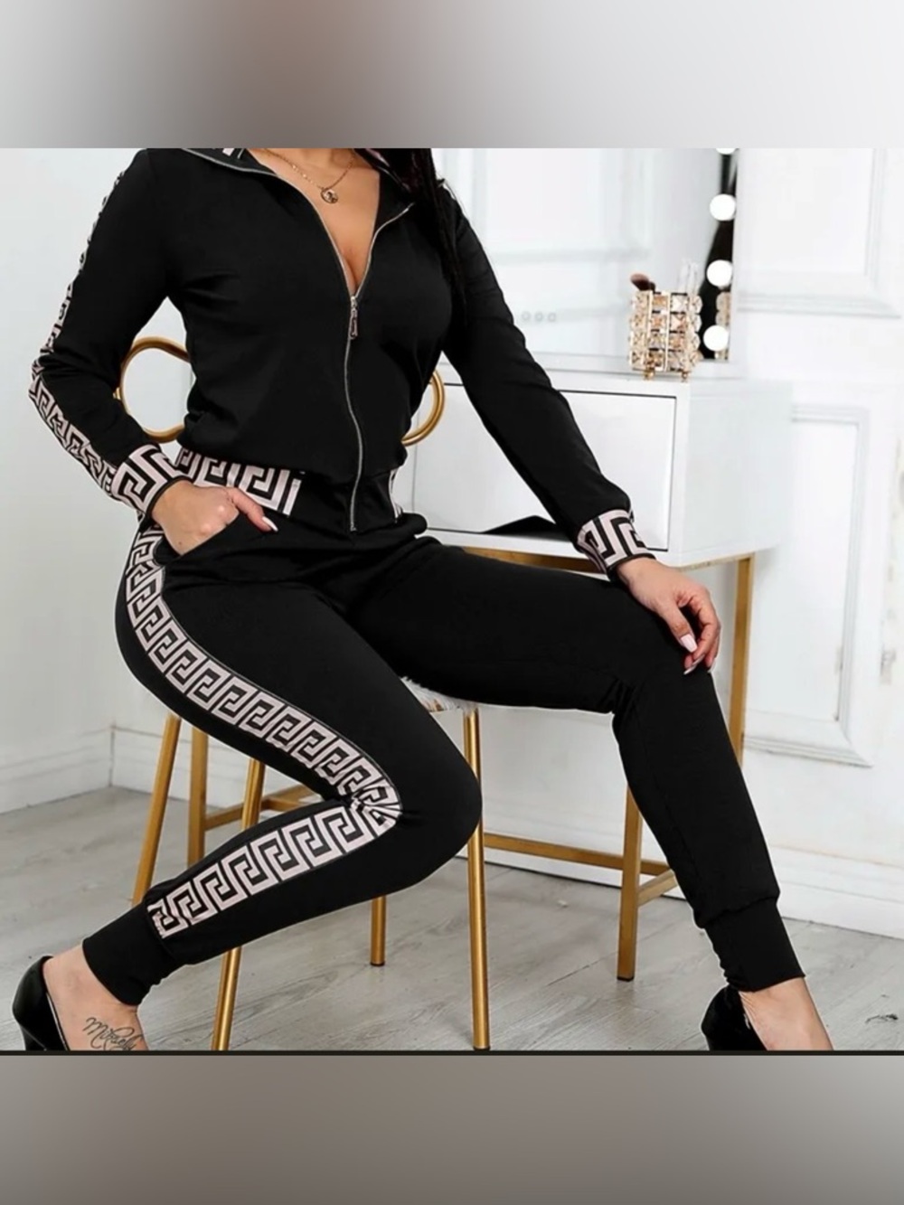 Pre-Loved 😃 Women s Tracksuits Two Piece Set